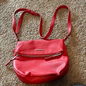 Enzo Angiolini Bold Red Crossbody Bag